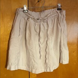 Universal Thread Large White High-Waist Drawstring Shorts